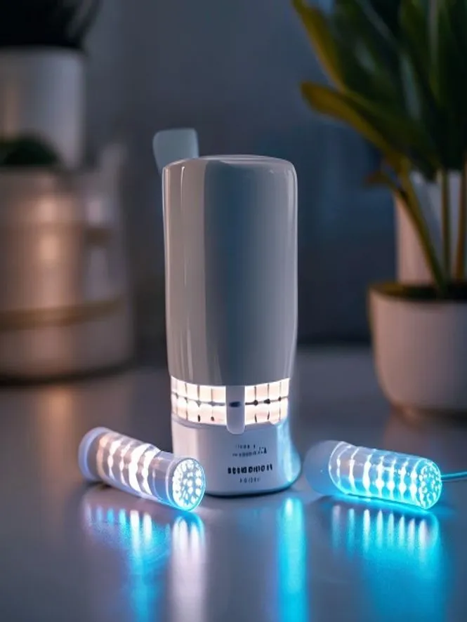Teeth Whitening Kit With LED Light, 32 LED Accelerator Lights, Whitening Strips,