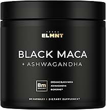TERRA ELMNT Black Maca Root with Ashwagandha 40x Strength