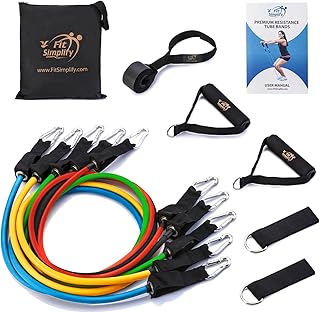 Fit Simplify Resistance Tube Bands 12 Piece Set