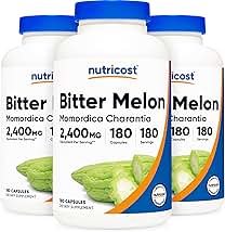 Nutricost Bitter Melon 600mg (3 Bottles)
